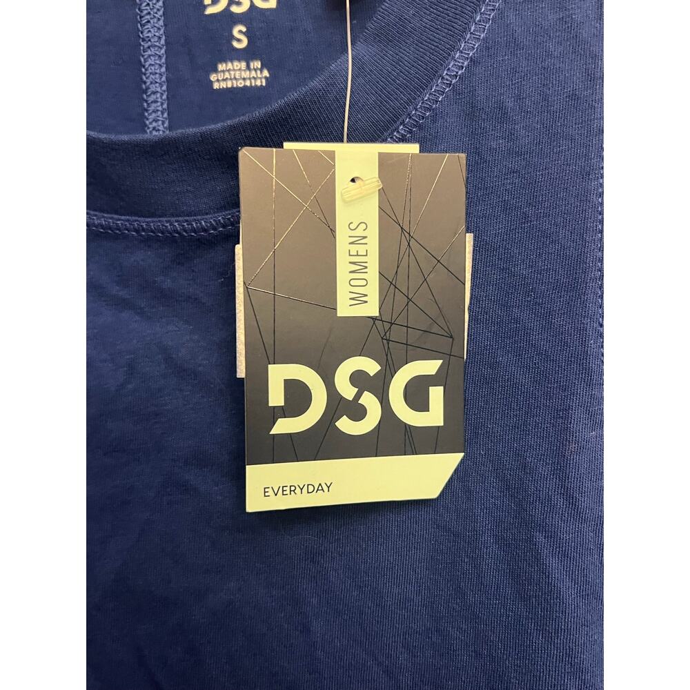 NWT DSG Dick’s Sporting Goods Blue Retro Muscle Tank Top Women’s Small Athletic - Picture 4 of 8